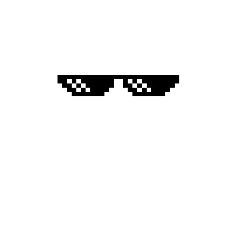 A simple picture with some pixelated glasess to increase the swag of Andrei's portrait when interacted with
